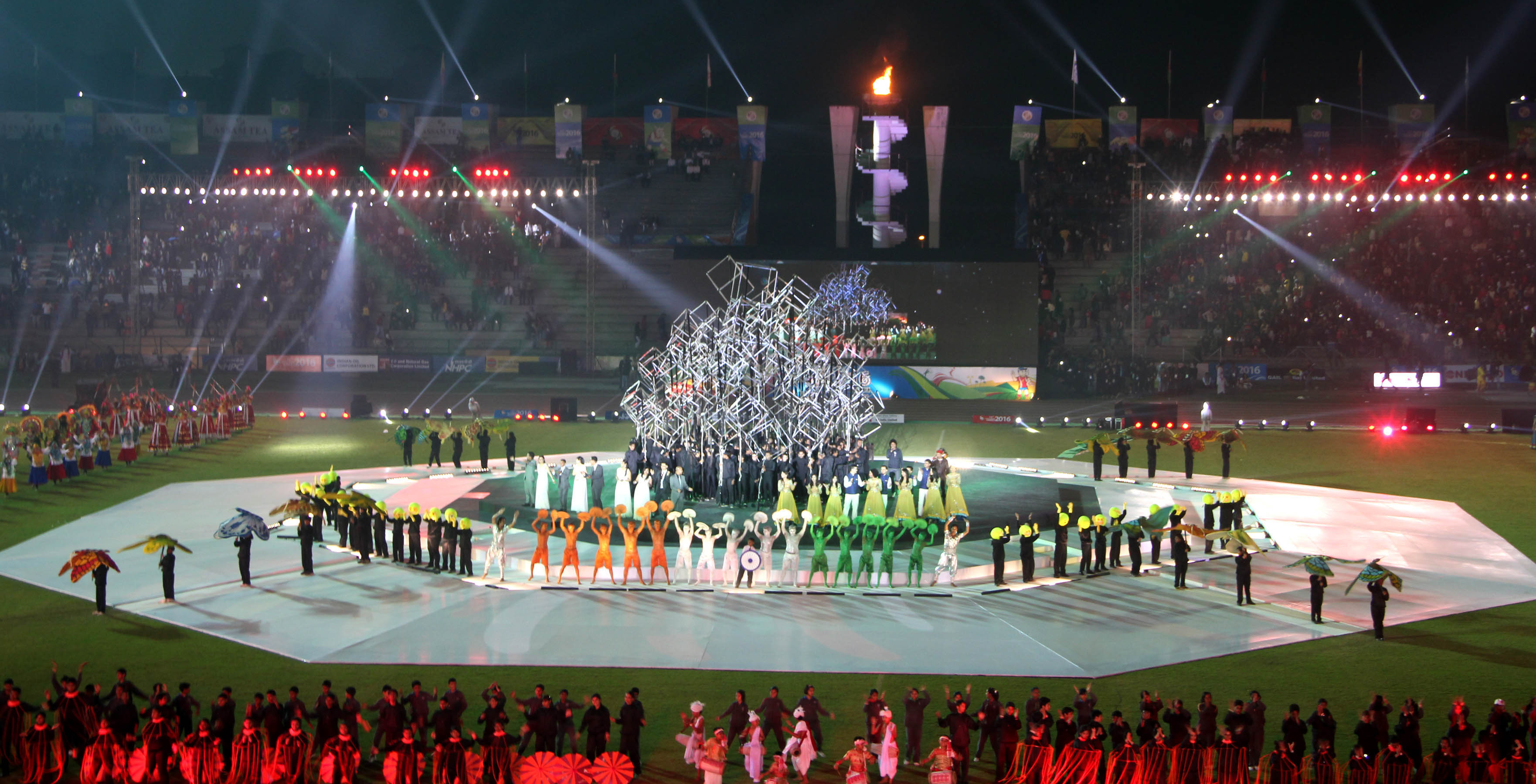 South Asian Games starts at Guwahati Assam Times